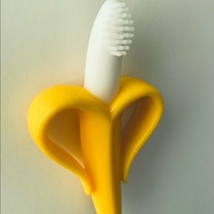 Banana toothbrush